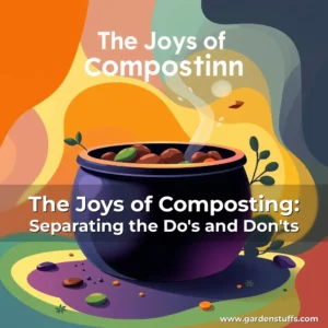 Artistic representation for The Joys of Composting: Separating the Do's and Don'ts