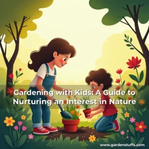 Artistic representation for Gardening with Kids: A Guide to Nurturing an Interest in Nature