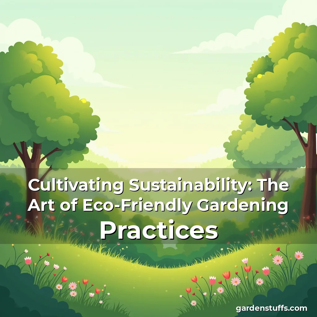 Read more about the article Cultivating Sustainability: The Art of Eco-Friendly Gardening Practices