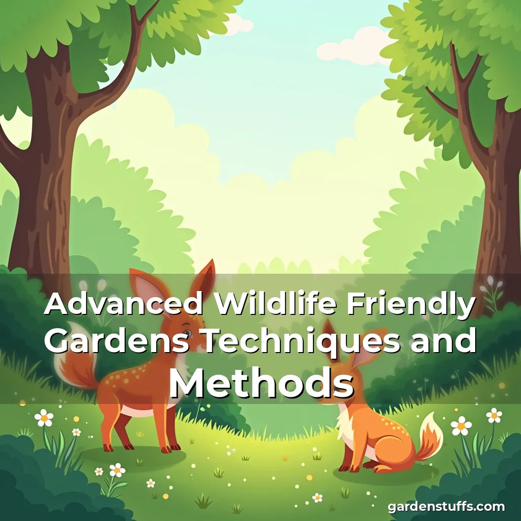 Read more about the article Advanced Wildlife Friendly Gardens Techniques and Methods