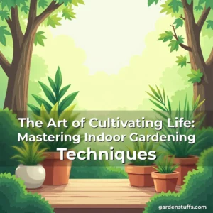 Artistic representation for The Art of Cultivating Life: Mastering Indoor Gardening Techniques