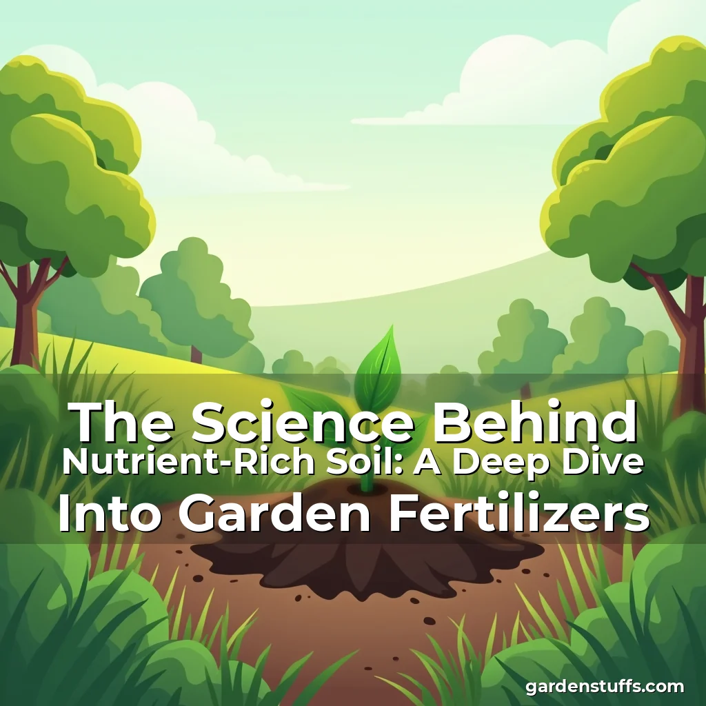 Read more about the article The Science Behind Nutrient-Rich Soil: A Deep Dive Into Garden Fertilizers