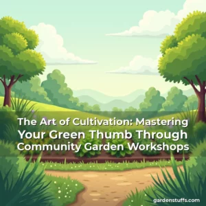 Artistic representation for The Art of Cultivation: Mastering Your Green Thumb Through Community Garden Workshops